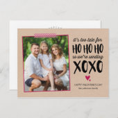 バレンタインデーのはがきに遅すぎない ポストカード (正面/裏面)