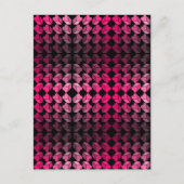 バレンタインデーのはがき ポストカード (正面)