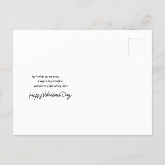 バレンタインデーのはがき ポストカード