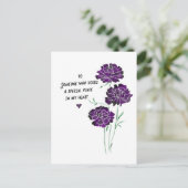 バレンタインデーのはがき ポストカード (スタンド正面)