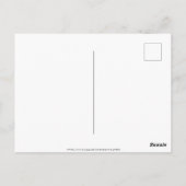 バレンタインデーのはがき – 私の愛が育つ ポストカード (裏面)