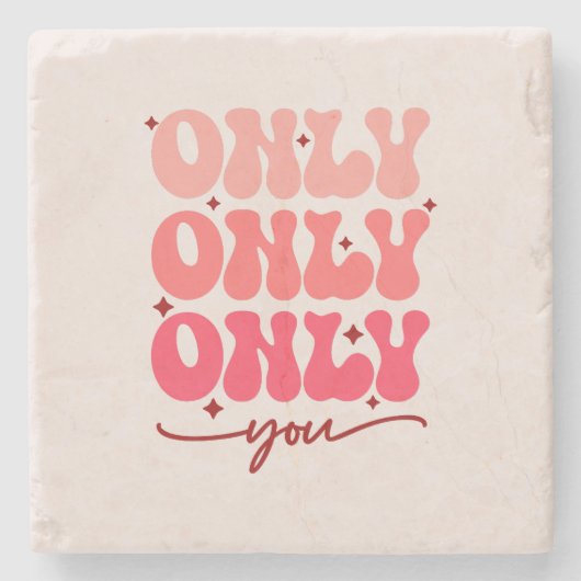 バレンタインデーのみ ストーンコースター (正面)