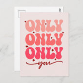 バレンタインデーのみ ポストカード (正面/裏面)