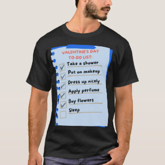 バレンタインデーのやることリスト: Tシャツ