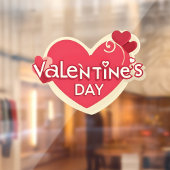 バレンタインデーのアクセント – ウィンドウサイン