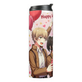 バレンタインデーのアニメタンブラー タンブラー (回転左)