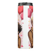 バレンタインデーのアニメタンブラー タンブラー (裏面)