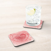バレンタインデーのイラストレーション コースター (右側)