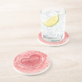 バレンタインデーのイラストレーション コースター (側面)