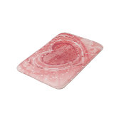 バレンタインデーのイラストレーション バスマット (アングル)