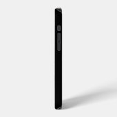 バレンタインデーのウサギの幸せ、愛のハートとバラ iPhoneケース (左側面)