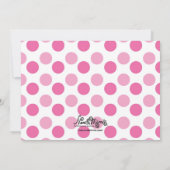 バレンタインデーのカクテルパーティーへの招待状 招待状 (裏面)