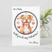 バレンタインデーのカスタマイズカード ピットブル シーズンカード (スタンド正面)