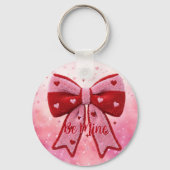 バレンタインデーのカスタマイズギフト キーホルダー (裏面)