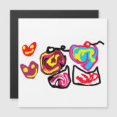 バレンタインデーのカップケーキ (正面/裏面)