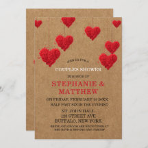 バレンタインデーのカップルシャワー