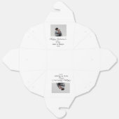 バレンタインデーのカップル写真 モダン シンプル t フェイバーボックス (見開き)