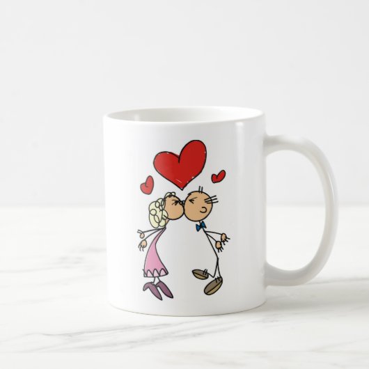 バレンタインデーのカップル コーヒーマグカップ (右)