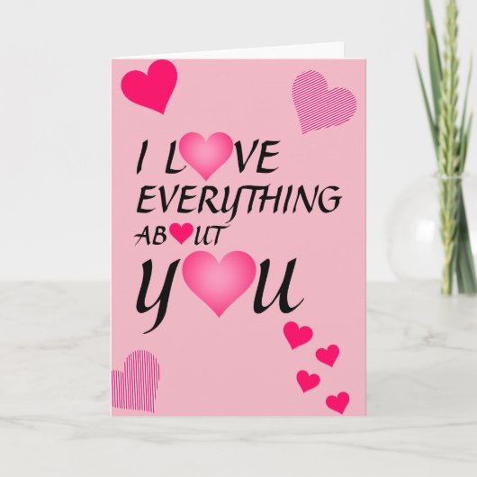 バレンタインデーのカードについて シーズンカード (正面)