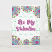 バレンタインデーのカードになる カード (正面)