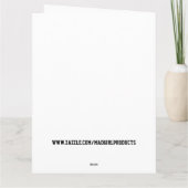 バレンタインデーのカードにビデンを応援しよう LET'S GO BRANDON カード (裏面)