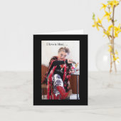 バレンタインデーのカードに愛は隠れている カード (黄色い花)