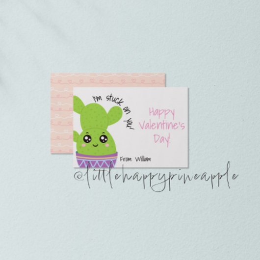 バレンタインデーのカードに詰まってる 招待状