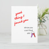 バレンタインデーのカードをあなたで見つけられてよかった シーズンカード (スタンド正面)