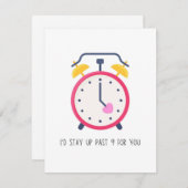 バレンタインデーのカードを取りに行こう シーズンカード (正面/裏面)