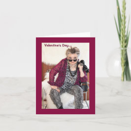 バレンタインデーのカードを表すキューピッド カード