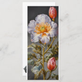 バレンタインデーのカード (正面/裏面)