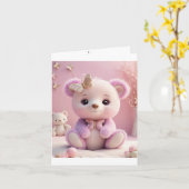 バレンタインデーのカード カード (黄色い花)