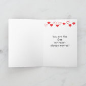 バレンタインデーのカード カード (内部)