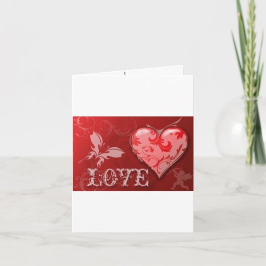 バレンタインデーのカード カード (正面)