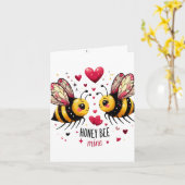 バレンタインデーのカード カード (黄色い花)