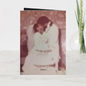 バレンタインデーのカード カード (裏面)