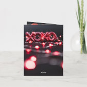 バレンタインデーのカード カード (裏面)