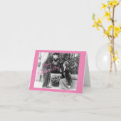 バレンタインデーのカード カード (黄色い花)