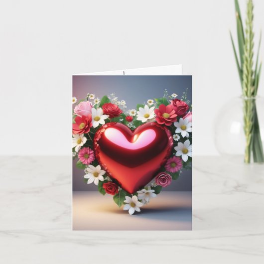 バレンタインデーのカード カード (正面)