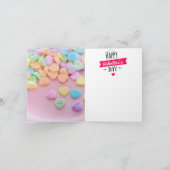 バレンタインデーのカード カード (内部)