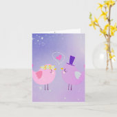 バレンタインデーのカード カード (黄色い花)