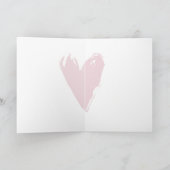 バレンタインデーのカード カード (内部)