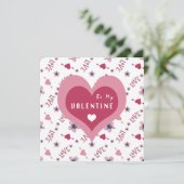 バレンタインデーのカード カード (スタンド正面)