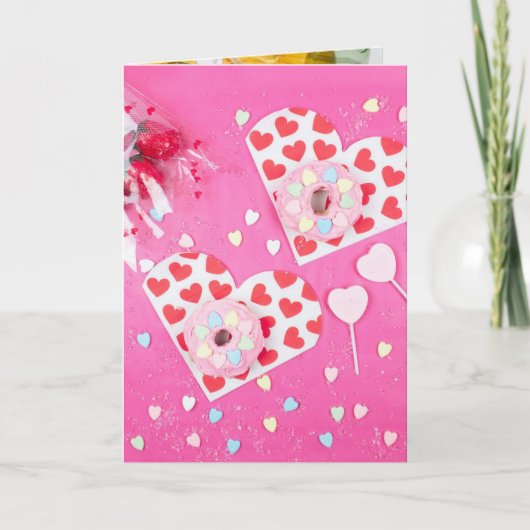 バレンタインデーのカード サンキューカード (正面)