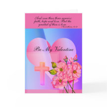 バレンタインデーのカード