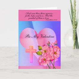 バレンタインデーのカード サンキューカード