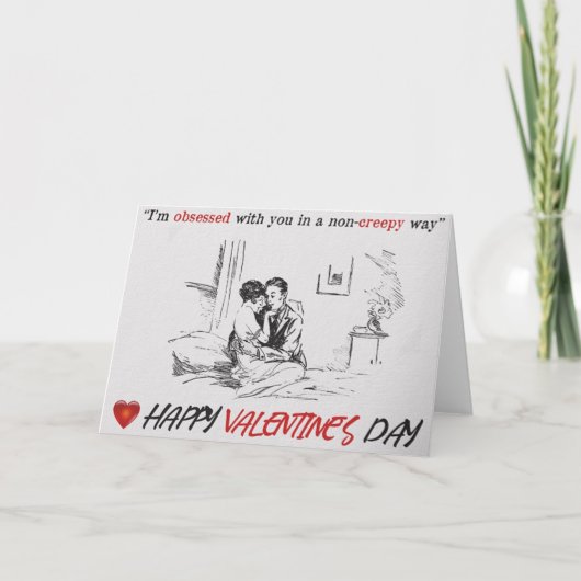 バレンタインデーのカード サンキューカード (正面)