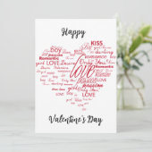 バレンタインデーのカード シーズンカード (スタンド正面)