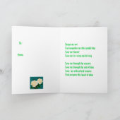 バレンタインデーのカード シーズンカード (内部)