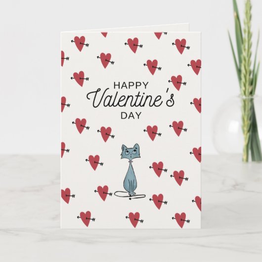 バレンタインデーのカード シーズンカード (正面)